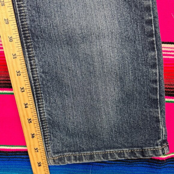 ARIAT Relentless Jeans Mens 36x38 Original Fit Straight Stretch Reinforced Seams - Picture 8 of 9